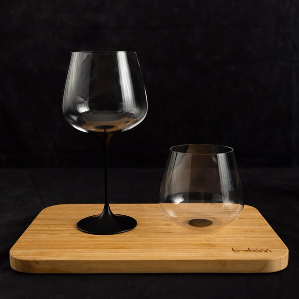 Sada 2 sklenic na víno Collio + 2 stopky, Trebonn SplitGlass Origini
