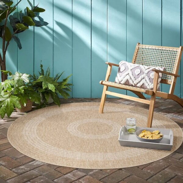 Kusový koberec Comilla 0886 beige Kruh 120 cm průměr Kruh 120 cm průměr