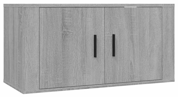 Nástěnné TV skříňky 3 ks šedé sonoma 80 x 34,5 x 40 cm 3188364