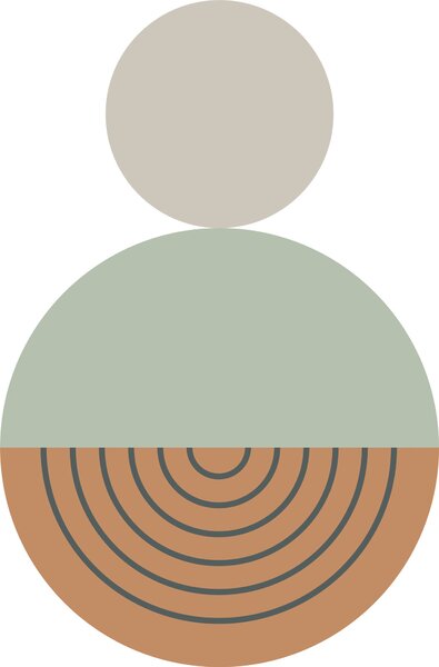 Předklížená vliesová variabilní dekorace na zeď, PLC042, Platinum Shapes, Decoprint