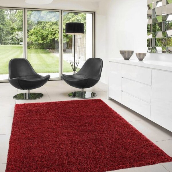 Kusový koberec Dream Shaggy 4000 red 60 x 110 cm 60 x 110 cm