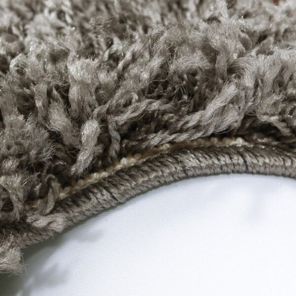 Kusový koberec Dream Shaggy 4000 taupe 60 x 110 cm - SLEVA 60 x 110 cm - SLEVA