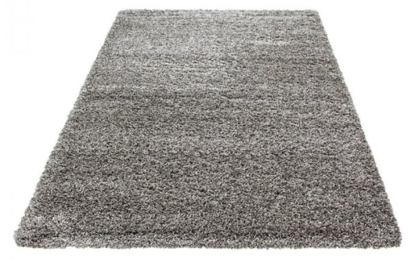 Kusový koberec Dream Shaggy 4000 taupe 60 x 110 cm - SLEVA 60 x 110 cm - SLEVA