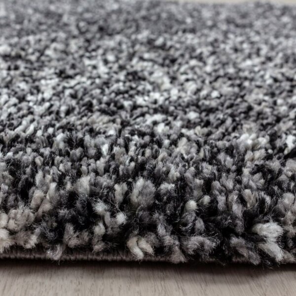 Kusový koberec Enjoy shaggy 4500 antrazit 80 x 250 cm 80 x 250 cm