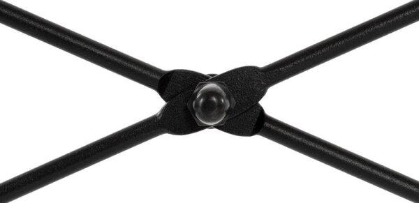 Psací stůl s policemi 120x48 cm SPRINGOS Nexo HF0046 černý