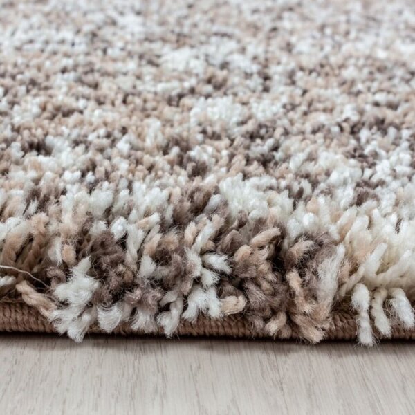 Kusový koberec Enjoy shaggy 4500 beige 60 x 110 cm 60 x 110 cm