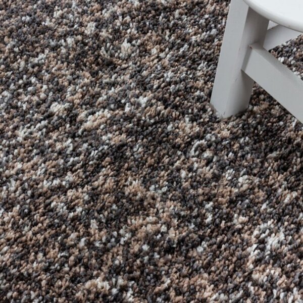 Kusový koberec Enjoy shaggy 4500 taupe 60 x 110 cm 60 x 110 cm
