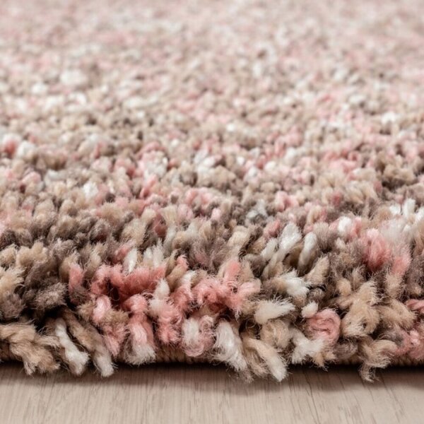 Kusový koberec Enjoy shaggy 4500 rose 60 x 110 cm 60 x 110 cm