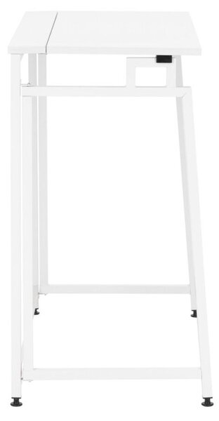 Skládací pracovní stůl 80x40 cm SPRINGOS HF0057 Flecto bílý