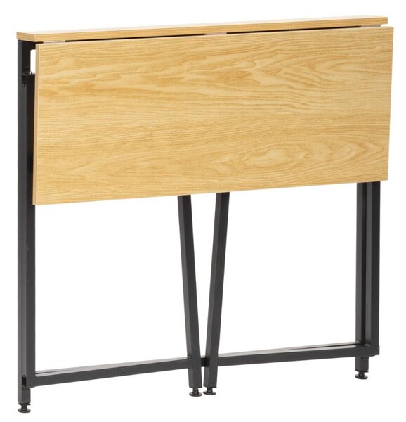 Skládací pracovní stůl 80x40 cm SPRINGOS HF0058 Flecto světle hnědý