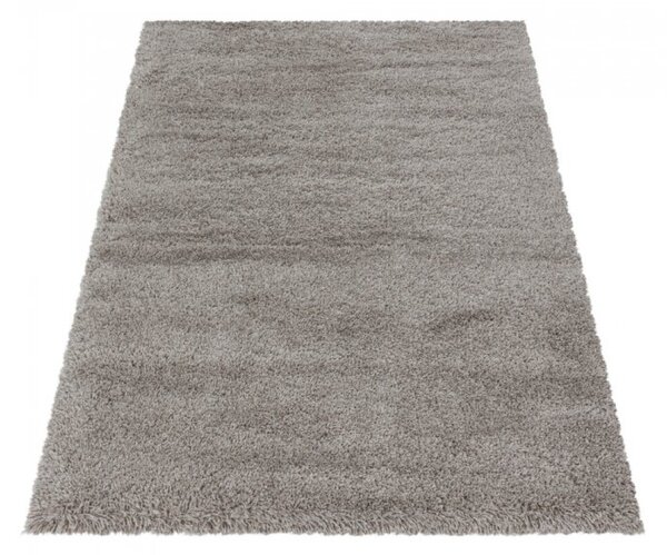Kusový koberec Fluffy shaggy 3500 beige Kruh průměr 80 cm Kruh průměr 80 cm