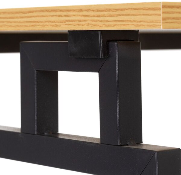 Skládací pracovní stůl 80x40 cm SPRINGOS HF0058 Flecto světle hnědý