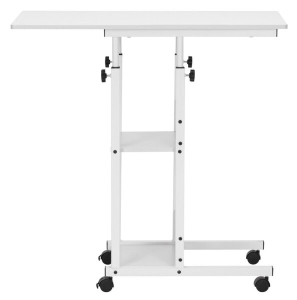 Stolek na notebook 80x40 cm SPRINGOS Lineo HF0059 bílý