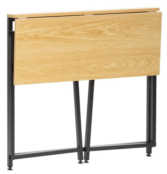 Skládací pracovní stůl 80x40 cm SPRINGOS HF0058 Flecto světle hnědý
