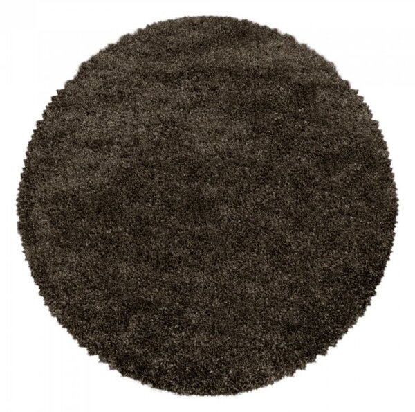 Kusový koberec Fluffy shaggy 3500 brown 60 x 110 cm 60 x 110 cm