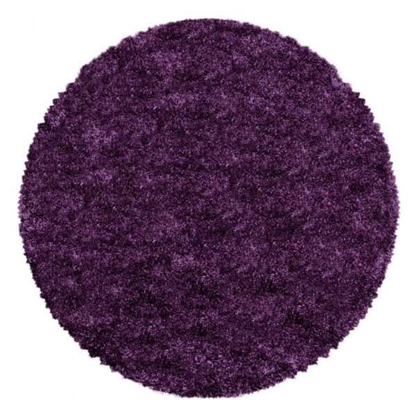 Kusový koberec Fluffy shaggy 3500 lila 60 x 110 cm 60 x 110 cm