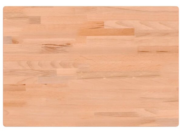 Pracovní stůl 80 x 55 x 81,5 cm masivní bukové dřevo a kov 3188903