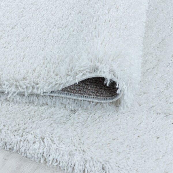 Kusový koberec Fluffy shaggy 3500 white 60 x 110 cm 60 x 110 cm