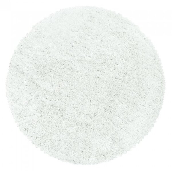 Kusový koberec Fluffy shaggy 3500 white 60 x 110 cm 60 x 110 cm