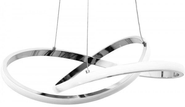 TooLight Stropní svítidlo Ring LED stříbrné