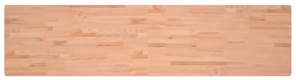 Pracovní stůl 220 x 55 x 81,5 cm masivní bukové dřevo a kov 3188908