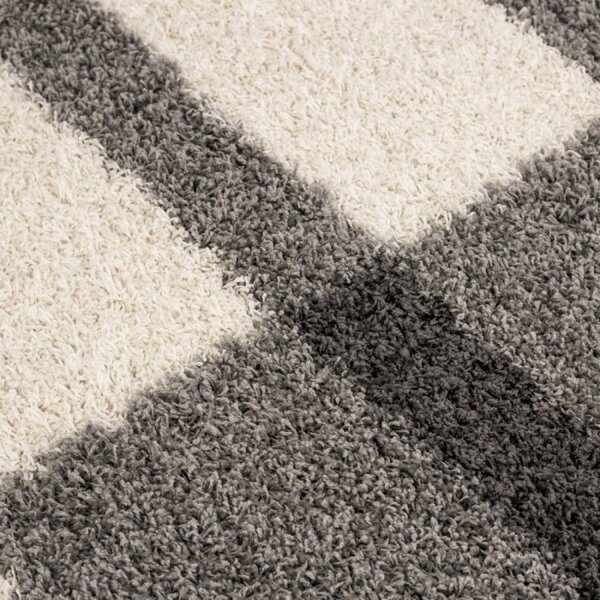Kusový koberec Gala Shaggy 2505 light grey 140 x 200 cm 140 x 200 cm 3,76 m²