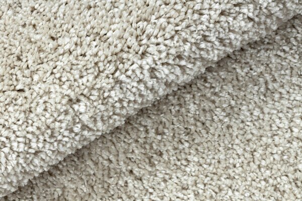 Dywany Łuszczów, Kusový koberec Berber 9000 cream kruh, 120x120 (průměr) kruh, bílá, ložnice