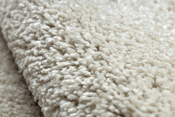 Dywany Łuszczów, Kusový koberec Berber 9000 cream kruh, 120x120 (průměr) kruh, bílá, ložnice
