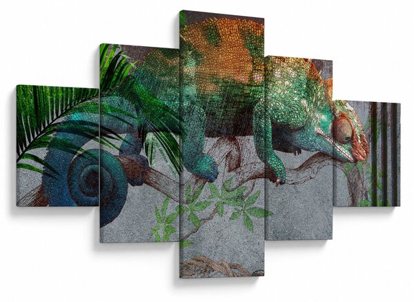 Obraz - Chameleon (125x70 cm)