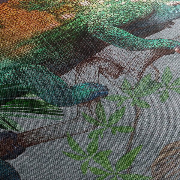 Obraz - Chameleon (125x70 cm)