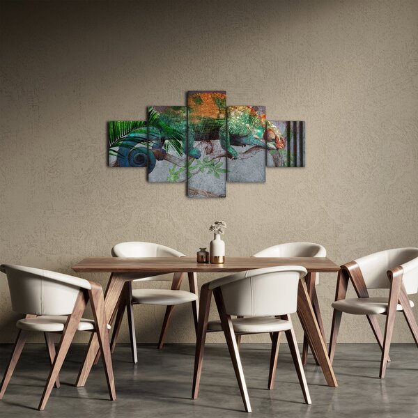 Obraz - Chameleon (125x70 cm)