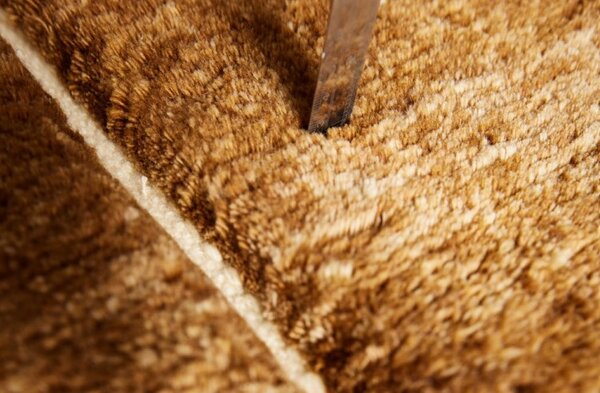Diamond Carpets India, Ručně vázaný kusový koberec Radiant DE 2269 Multi Colour, 80x150, hnědá, ložnice