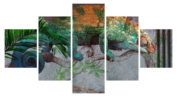 Obraz - Chameleon (125x70 cm)