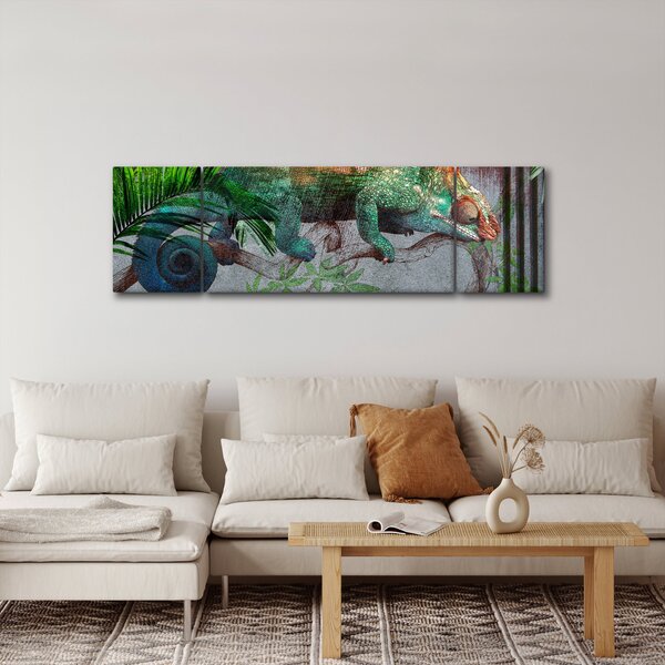 Obraz - Chameleon (170x50 cm)