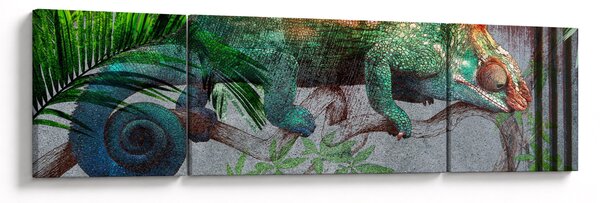 Obraz - Chameleon (170x50 cm)