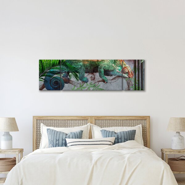 Obraz - Chameleon (170x50 cm)
