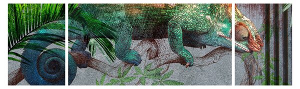 Obraz - Chameleon (170x50 cm)