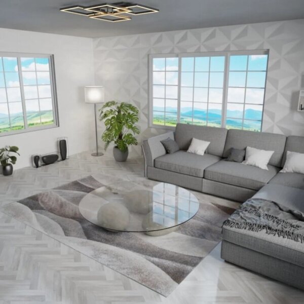 Kusový koberec Jasper 40235 895 šedý 120 x 170 cm 120 x 170 cm