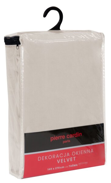 ZATEMŇOVACÍ ZÁVĚS NA PÁSCE PIERRE CARDIN SIBEL 140X270 CM STŘÍBRNÁ