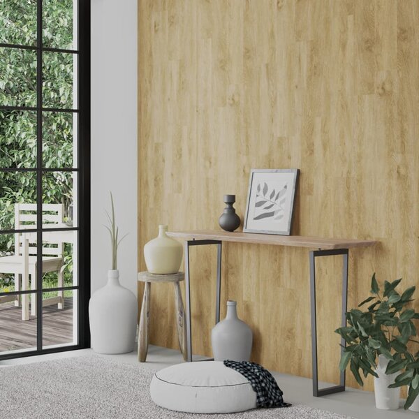 Nástěnné panely vzhled dřeva hnědé PVC 4,12 m² 3189143