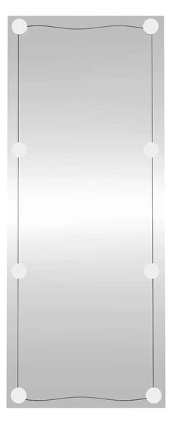 Nástěnné zrcadlo s LED osvětlením 40 x 100 cm sklo obdélníkové 3189154
