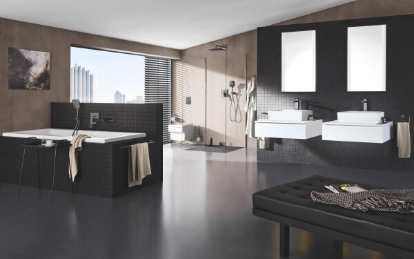 GROHE 23406AL0 - Umyvadlová baterie EUROCUBE velikost XL grafit