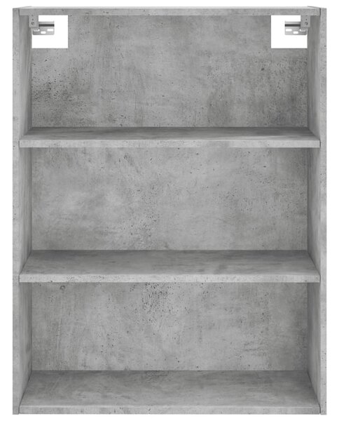 Skříň highboard betonově šedá 69,5x34x180 cm kompozitní dřevo 3189225