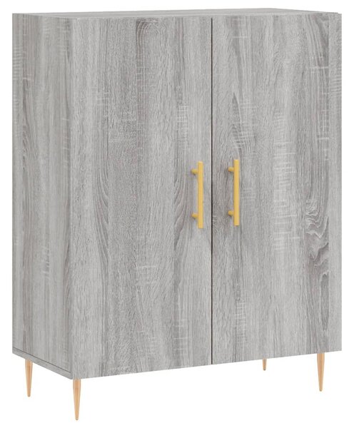 Skříň highboard šedá sonoma 69,5 x 34 x 180 cm kompozitní dřevo 3189243