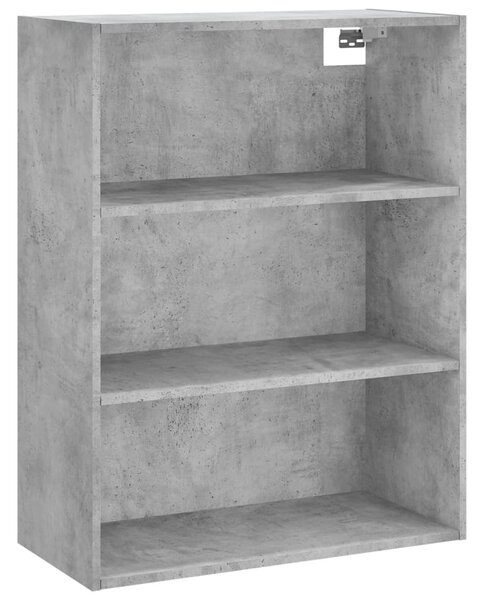 Skříň highboard betonově šedá 69,5x34x180 cm kompozitní dřevo 3189481