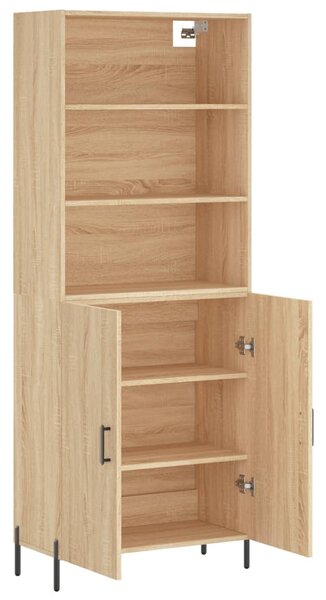 Skříň highboard dub sonoma 69,5 x 34 x 180 cm kompozitní dřevo 3189264