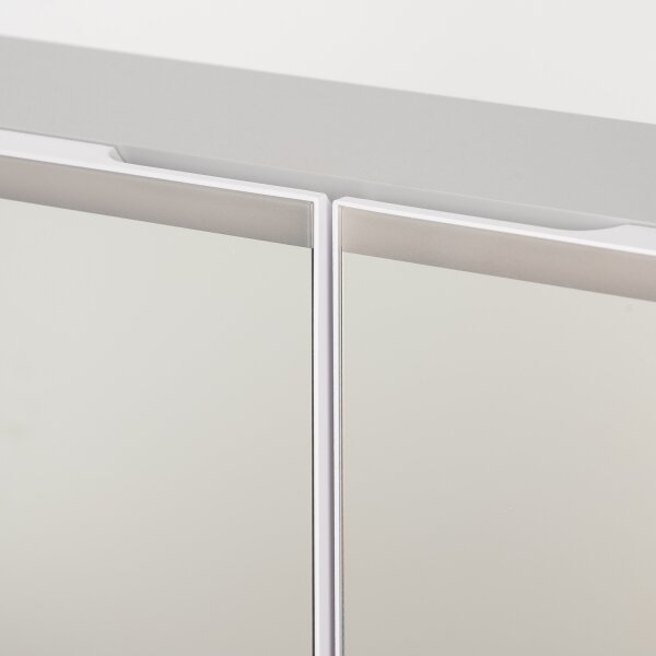 BRILAGI - LED Zrcadlová koupelnová skříňka s podsvícením NOTO DOUBLE 60x65 cm