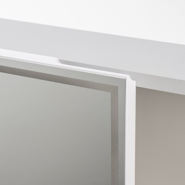 BRILAGI - LED Zrcadlová koupelnová skříňka s podsvícením NOTO SINGLE 78x65 cm