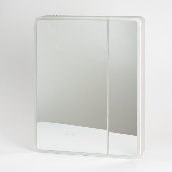 BRILAGI - LED Zrcadlová koupelnová skříňka s podsvícením BRONTE DOUBLE 60x75 cm