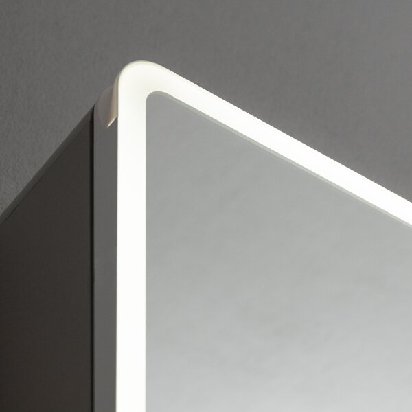 BRILAGI - LED Zrcadlová koupelnová skříňka s podsvícením BRONTE DOUBLE 60x75 cm